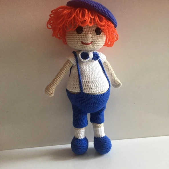 Havuç Bebek Amigurumi Organik Oyuncak ürün görseli 1