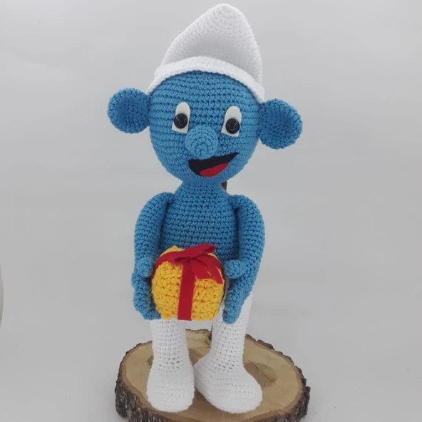 Şakacı Şirin Amigurumi Organik Oyuncak ürün görseli 1