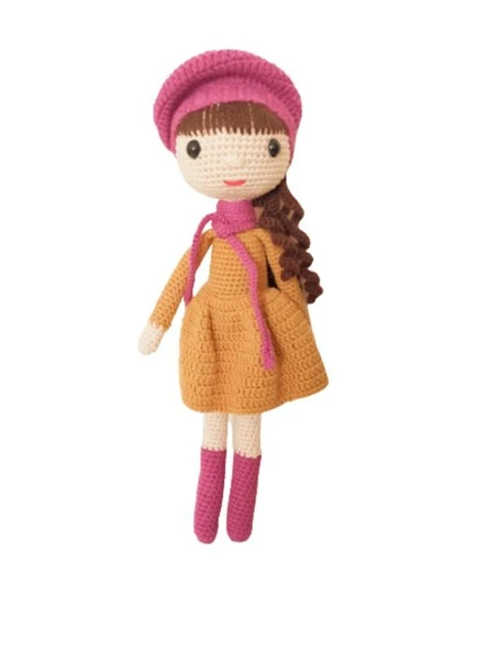 Hardal Güz Bebek Amigurumi Organik Oyuncak ürün görseli 1