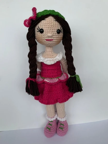 Sardunya Bebek Amigurumi Organik Oyuncak ürün görseli 1