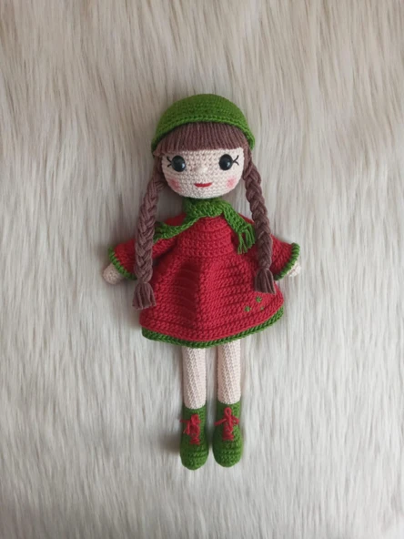 Karmen Bebek Amigurumi Organik Oyuncak ürün görseli 1
