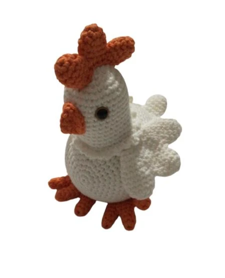 Bili Bili Tavuk Amigurumi Organik Oyuncak ürün görseli 1