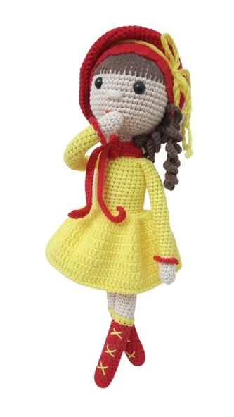 Limon Güz Bebek Amigurumi Organik Oyuncak ürün görseli 1