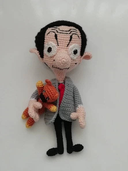 Bay Bean Amigurumi Organik Oyuncak ürün görseli 1
