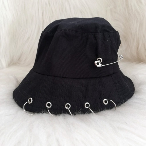 Piercingli Bucket Şapka - Resim 4