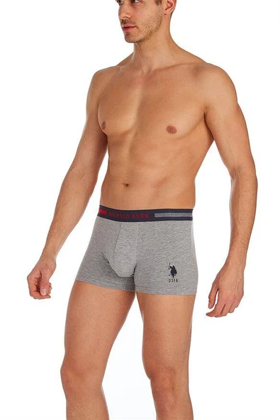 U.S. Polo Assn. Erkek 3 Lü Boxer Set - Resim 5