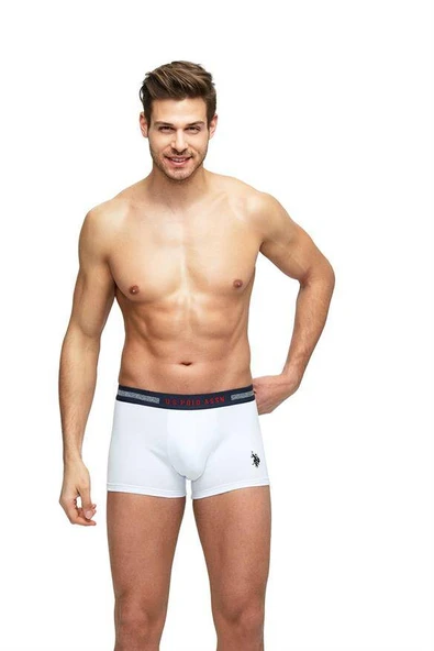 U.S. Polo Assn. Erkek 3 Lü Boxer Set - Resim 7