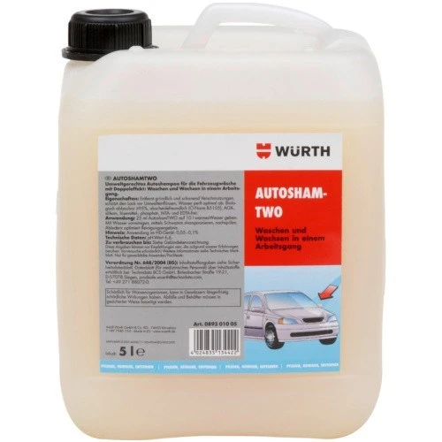 Würth Cilalı Araç Şampuanı 5 Litre ürün görseli 1