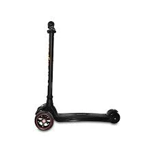 Voit 218c Işıklı Geniş 3 Teker Scooter-Siyah - Resim 2