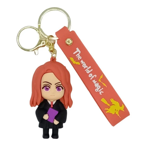 Harry Potter Ginny Weasley 3D Silikon Anahtarlık ürün görseli 1
