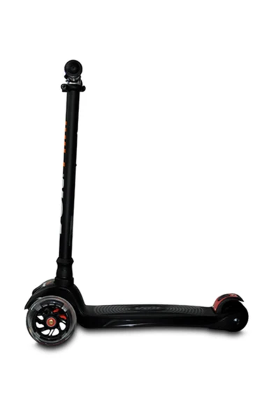 Voit Mini Led Işıklı 3 Teker Scooter -Siyah - Resim 3
