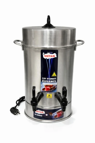 VTN 80 Bardak Standart Çay Makinesi Inox ürün görseli 1