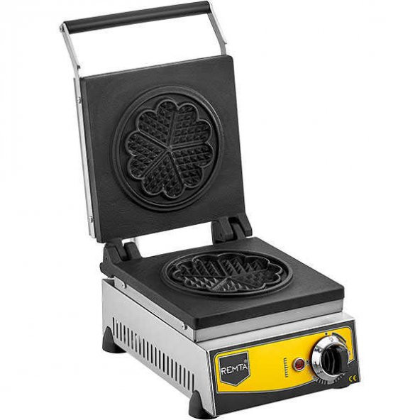 Remta W11 Sanayi Tipi Çiçek Model Waffle Makinesi 16 CM ürün görseli 1