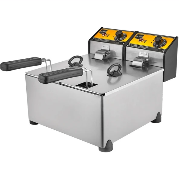 Remta R92 3+3 L 5000 W Endüstriyel Fritöz ürün görseli 1