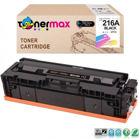 Hp 216A W2410A Siyah Muadil Toner Çipli / M155nw / M182n / M183fw ürün görseli 1