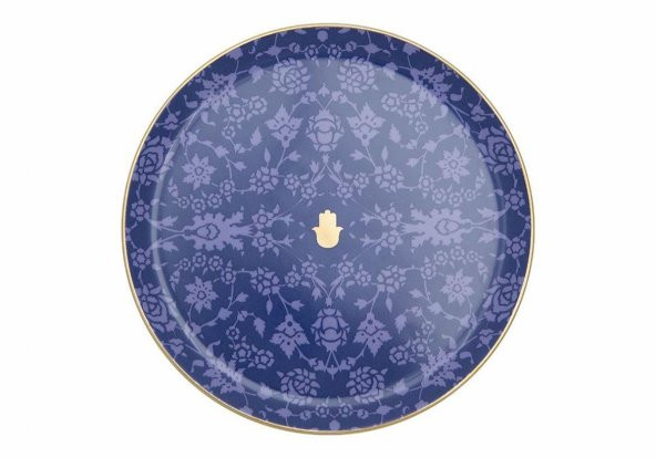 Porland Glamorous Lacivert Düz Tabak 24 cm 04A+P021552 ürün görseli 1