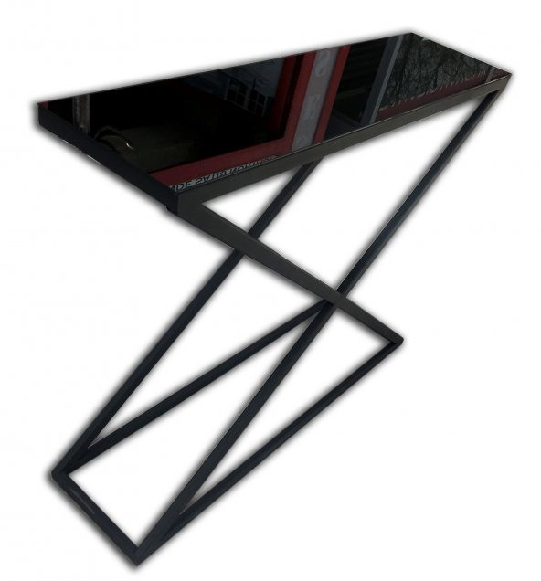 Dresuar 12632 X Temper Cam Metal Nikelaj Ayak Siyah Fırın Statik Boya El Yapım ürün görseli 1