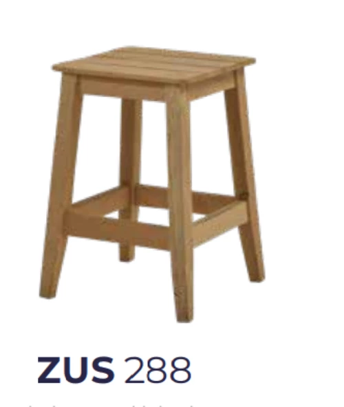 TABURE 1931 IZGARA ZUS 2306 Klasik Model Ahşap Kayın Ceviz Boya Oturm VİNTAGE ürün görseli 1