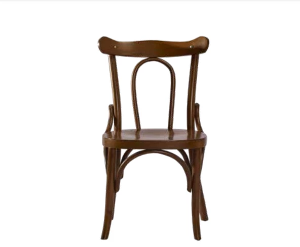 Sandalye 1985 Zus2205 Bambu Sırtlık Model Siyah Renk Kayın Ayak Oval Otr El Yapım ürün görseli 1