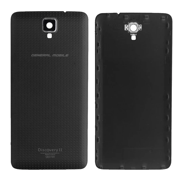 General Mobile Discovery 2 Arka Kapak Batarya Pil Kapağı Siyah ürün görseli 1