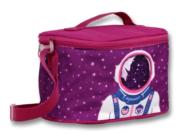 Cennec Termal Mor Astronot Beslenme Çantası - Kız Çocuk ürün görseli 1