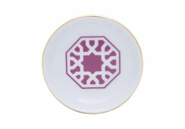 Porland Morocco Desen5 Fuşya Mini Kase 10 cm 04A+P021479 ürün görseli 1