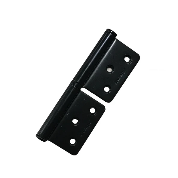 Güven İş Çelik Panel Yönsüz Kapı Menteşesi 12 cm Mat Siyah - Resim 4