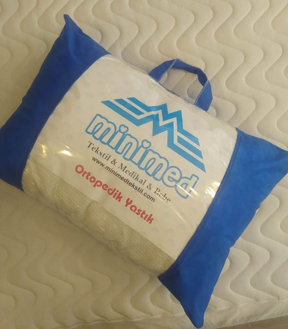 Yastık Ortopedik 19380 Silikon Visco Cotton kumaş kılıf 2 adet ürün görseli 1