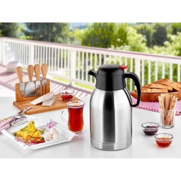 Cooker Çelik Termos 2lt - Resim 3