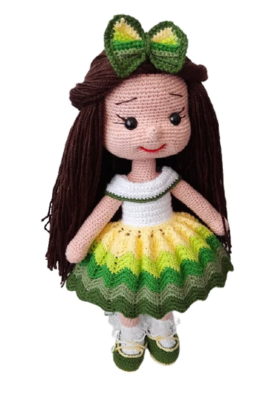 Tropikal Karnaval Bebek Amigurumi Karnaval Bebek ürün görseli 1