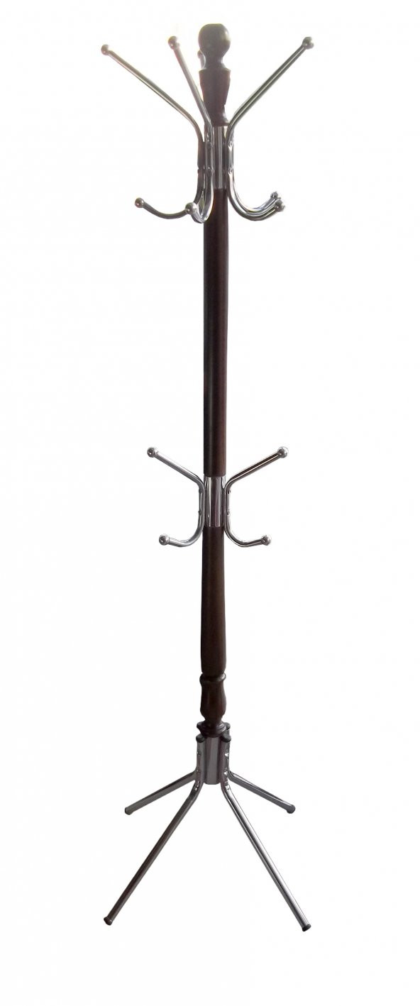 Askılık 18137 Bambu Metal Model DEMONTE nature parlk Ceviz Boya Dekoratif El Yapı ürün görseli 1