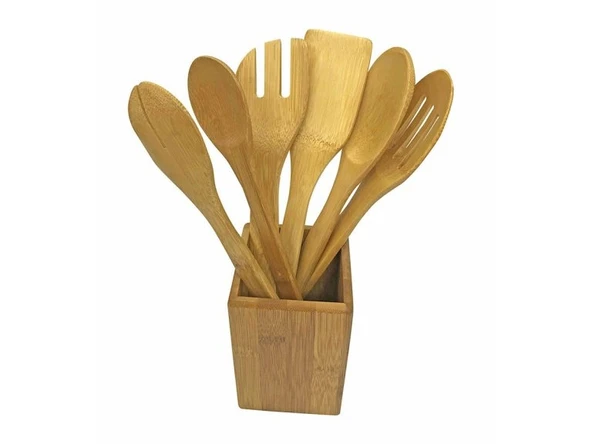 Bambum Ravioli Mix 6 Parça Maşalı Kaşık Seti B2626 ürün görseli 1