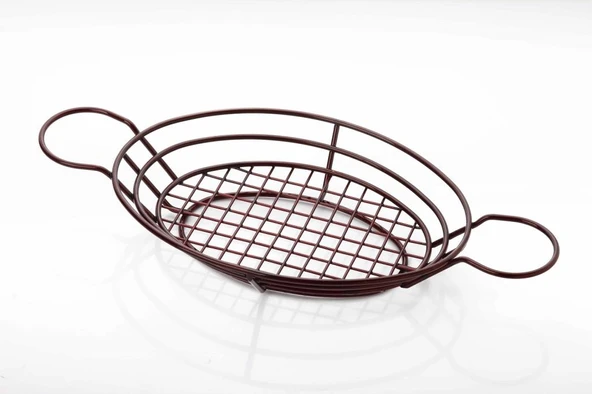 Altınbaşak Oval Sunum Sepeti Küçük 25x18x6cm ürün görseli 1