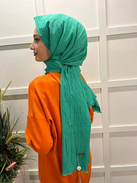 Loryan Scarf Viva Crush Pamuklu Şal 00380  NEW BENETTON ürün görseli 1