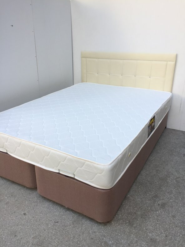 Baza Başlık Zümrüt Yatak 17509 Full Ort Yatak Metal Çelik Baza 150*200 El Yapım ürün görseli 1