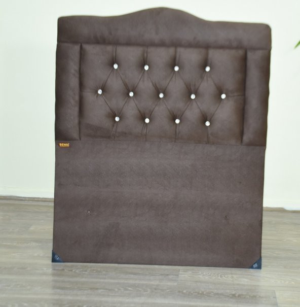 Başlık 90 Lık 17506 Tay Tüy Kahve Kumaş Dolgun Kapitone Model El Yapım ürün görseli 1