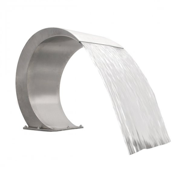 Havuz 17442 şelale Kobra 900-600 mm 316 kalite 1,2 mm Paslanmaz çelik El Yapım ürün görseli 1