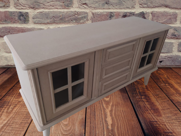 Tv Sehpa ST 17424  Windovs Nakış Klasik Model Ahşap Kayın RETRO Ayak HAM Elyapım ürün görseli 1
