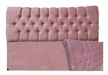 Başlık 14308 Alc Venüs  150 lik Tay Tüy Pembe Kapitone Çift Kişilik Başlık ürün görseli 1