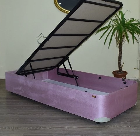Baza Tay Tüyü PEMBE 14190 Kumaş Model Dolgun Metal Çelik100*200 El Yapım ürün görseli 1