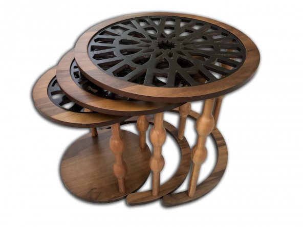 Zigon ST13808 Geometrik Osmanlı motif model CNC kesim MDF ayak Kutu sevk El Yapım ürün görseli 1