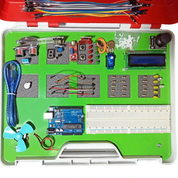 Arduino İleri Seviye Robotik Kodlama Eğitim Seti ürün görseli 1
