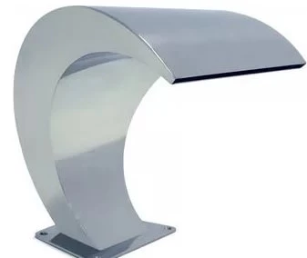 Havuz 12817 Şelale Kobra 900-600 mm 304 kalite 1,2 mm Paslanmaz çelik El Yapım ürün görseli 1