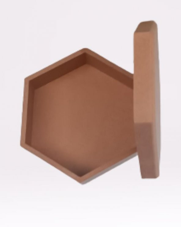 Hobi ERDL 90047 Dekoratif Model Öğrenci Kutu HAM Ahşap MDF El Yapımı ürün görseli 1