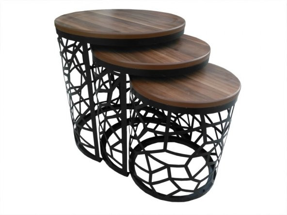 Zigon ST 17635 CNC Osmanlı Motif İşleme Metal Ayak Kütük Desen MDF tabla El Yapım ürün görseli 1