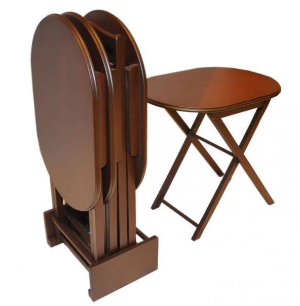 Zigon Çanta  oval 18060  ahşap MDF Torna gövde ayak Parlak Ceviz Natüre El yapım ürün görseli 1