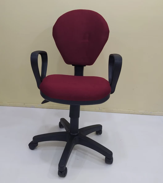 Çalışma Koltuk 12759 Amortisör Model BORDO Ortopedik Oturum Sağlam şık El Yapım ürün görseli 1