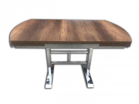 Masa 13796 Japon Ayak Model Metal Çelik Nikelaj KELEBEK ceviz açılır El Yapım ürün görseli 1