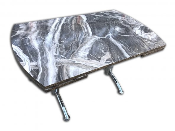 Masa 18122 Japon AYAK Model Metal Nikelaj JAPON Kelebek GRİ Yan Açılır El Yapım ürün görseli 1