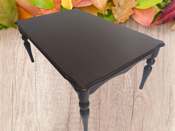 Orta Sehpa 17377 ST DEMONTO Klasik Kayın Retro ayak Ceviz Renk Nature El Yapım ürün görseli 1
